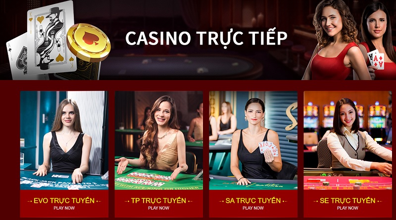 Sòng bài Live Casino với các người đẹp thực tế