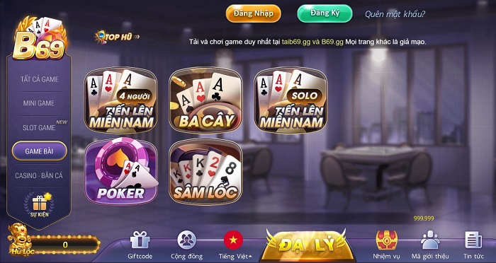 Khám phá thế giới giải trí với Game bài Online B69