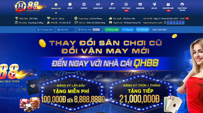 Tổng hợp các chương trình khuyến mãi QH88 dành cho cược thủ