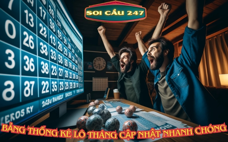 Bảng thống kê lô tháng cập nhật nhanh chóng