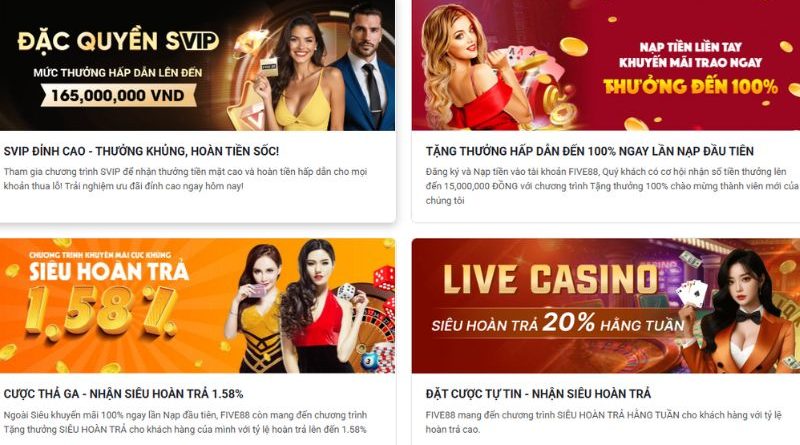 Đăng ký Five88 – Hướng dẫn tạo tài khoản cá cược nhanh chóng